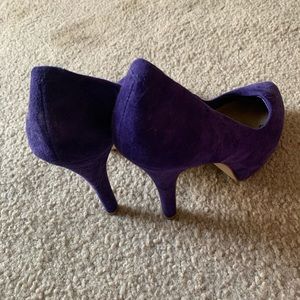 Steve Madden Purple 4-inch Traisie Pumps